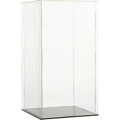 Stück praktische Acryl-Modellpräsentationsbox, transparente Modellschutzbox-30X15cm (1/3)