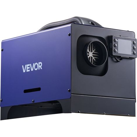 Chauffage Diesel Portable 12-24V 5-8KW avec télécommande et écran LCD, chauffage rapide et silencieux, réservoir de 5L pour (1/5)