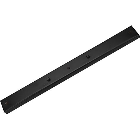 Plaque de fixation pour plafonnier, support rectangulaire noir, accessoire DIY pour suspension lumineuse, base de montage, pièce détachée (1/5)