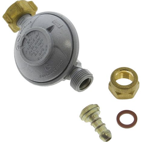 Détendeur gaz butane + tétine A95111 pour Cuisinière (1/4)