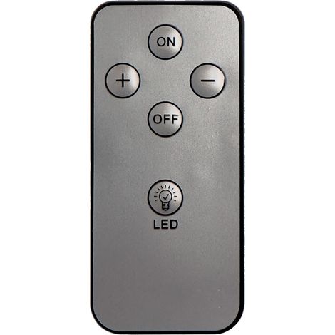 Telecomando per ventilatore (aria condizionata) EDM 33524 33523 Argentato Ricambio