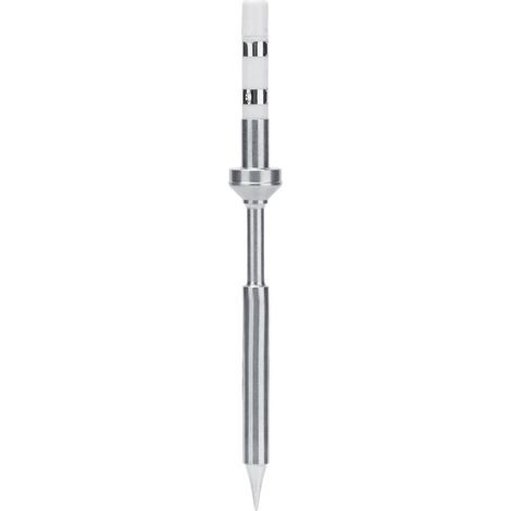 TS B2 Souderie Tips de Fer Remplacement, Pointe Pointue avec Poignée en Acier Inoxydable, pour le Fer à Souder électrique TS100, Transfert de Chaleur Rapide (Ts-i) (1/5)