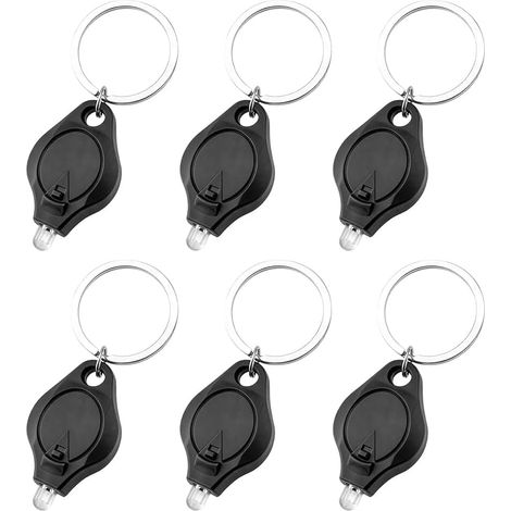 Lampe de Poche UV Portable avec Porte-Clés, Mini LED Lumière (1/5)