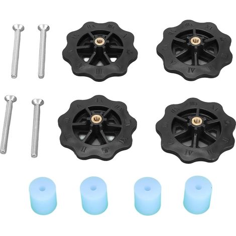 3D-Drucker mit hoher Härte: Mutter Ausgezeichnete gute Materialstabilität zum Finish 5 Plus, ANET A8, WANHAO D9, PRUSA I3 Plus, Vibrationsreduzierung (Blauschwarz) (1/5)