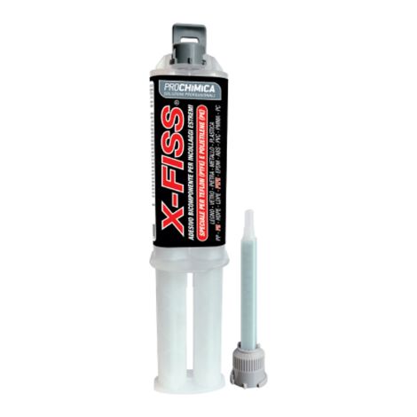 Prochimica X-FISS adesivo bicomponente estremo plastica PTFE PP PE PMMA 25 ML