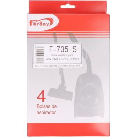 Bolsa Aspiradora Sintetica AEG GR28 CE220 CE250 F734-S