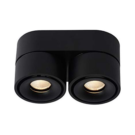 Lucide YUMIKO  Faretto da soffitto  Ø 7,8 cm  LED Dim.  2 X 8 W 2700 K  Nero (1/4)