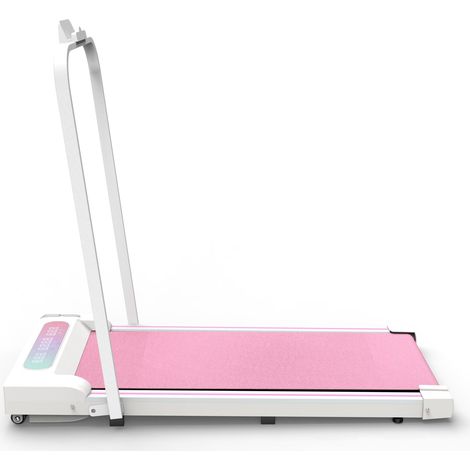 Cinta de correr plegable para casa y oficina, Walking Pad 2,5 HP hasta 8 km/h, rosa (1/5)