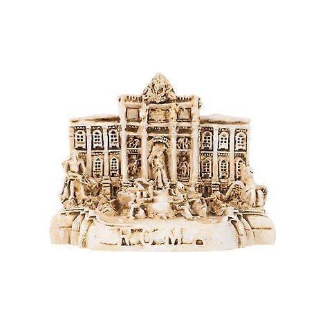 Rome Miniature Fontaine de Trevi Maquette en résine Souvenir de voyage (1/4)