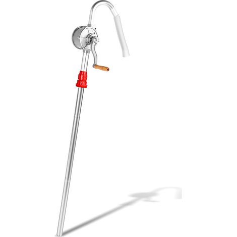Pompa manuale per carburante, pompa a manovella, pompa manuale per estrazione gasolio, pompa per estrazione olio in alluminio, per trasferimento liquidi, benzina, gasolio, 29 l/min