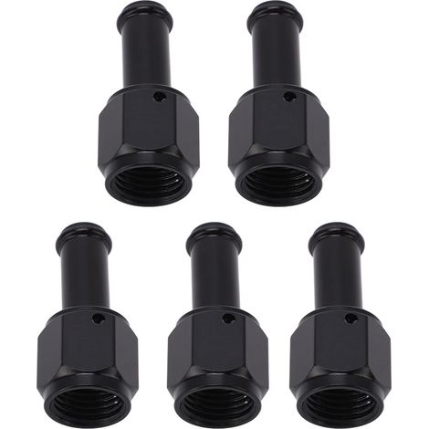 Adaptador de 5 piezas de rosca hembra NPT de 6/16" a rosca macho de aleación de aluminio
