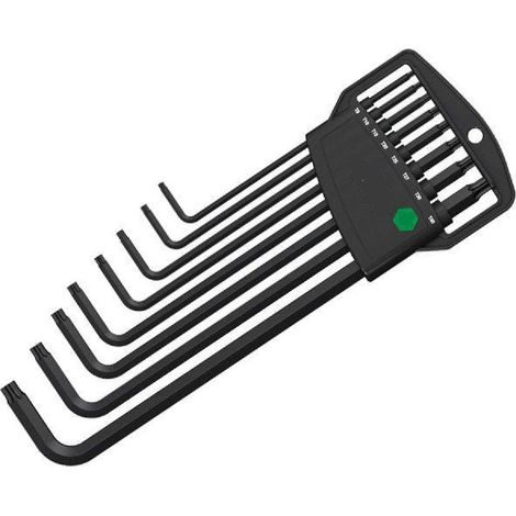 Kit 8 cles Torx en acier chrome-vanadium