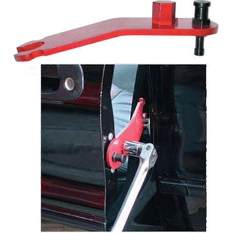 Outil de réparation de carrosserie automobile suite à une collision - Barre d'alignement de porte universelle antirouille (1/4)