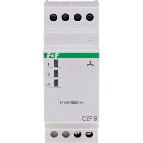 Relais de protection CZF-B - 3 phases - Sécurise moteur électrique - Détection anomalies (1/4)