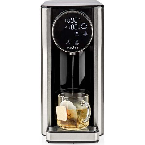 Caliente Dispensador de agua  2600 W  2.7 l  Aluminio / Negro
