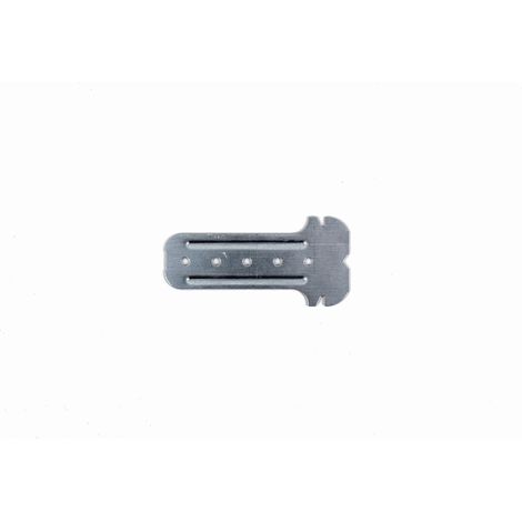 Halter für Pelzarten Typ F45/47 – Verzinkter Stahl 170 mm – Packung mit 100
