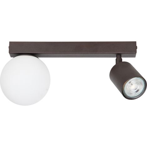 Plafoniera Tavira Sigma bronzo 30cm sfera+spot G9/GU10 (1/2)