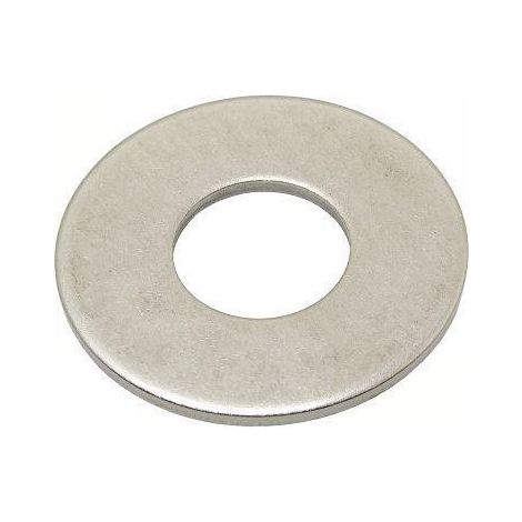 Rondelle plate large L D6x18x1.2 acier zingué boite de 200 viswood (1/2)