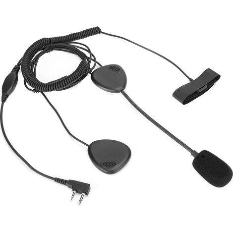 Interface universelle modèle K pour casque de moto avec intercom et écouteurs PTT