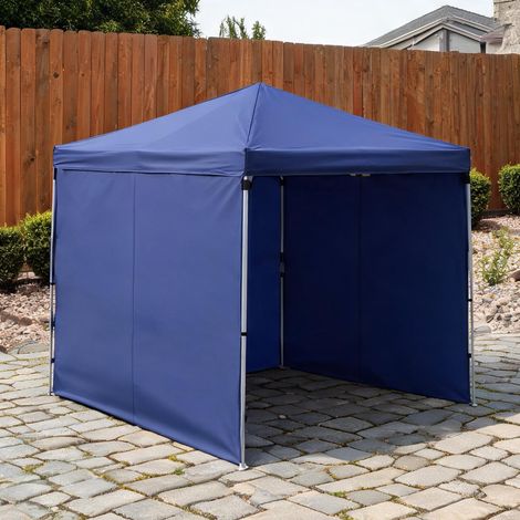 Tonnelle de jardin azul en tecido Oxford 300 x 200 x 0,1 cm (1/5)