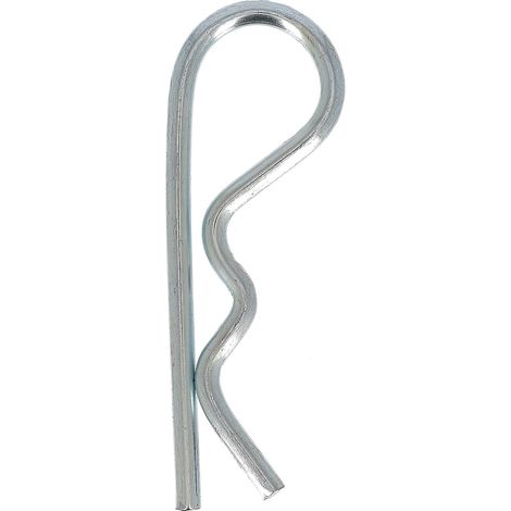 Goupille Bêta - Lot de 10 Pièces - Acier Trempé - Fixation Mécanique Universelle - Auto et Moto - Diamètre 4 mm (1/4)