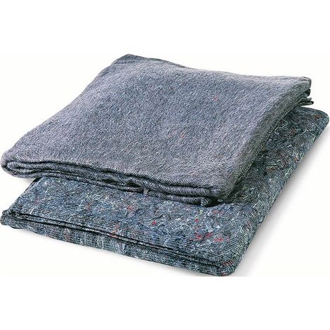 Coperta da imballaggio B1500xL2000mm in pile cucita densità 300-330g/m² (Per 25)