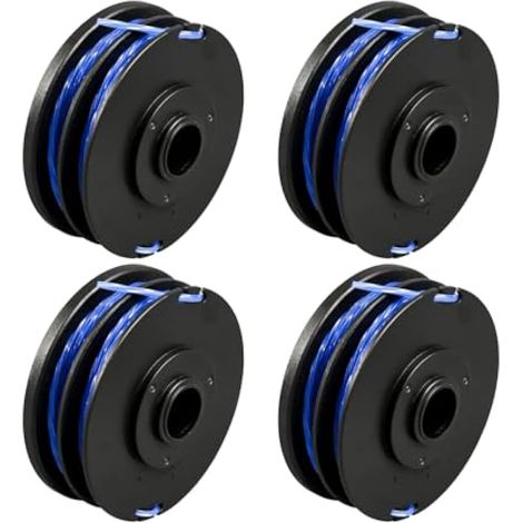 Bobine de fil pour débroussailleuse Ryobi RAC123 5132002671 1,5 mm 8,3 m pour débroussailleuse Ryobi RLT4027, RLT4125, RLT5027, RLT6030, RLT5127, RLT6130 (4 bobines) (1/5)