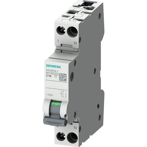 Siemens 5SL60027 5SL6002-7 Interruttore magnetotermico 2 A (1/2)