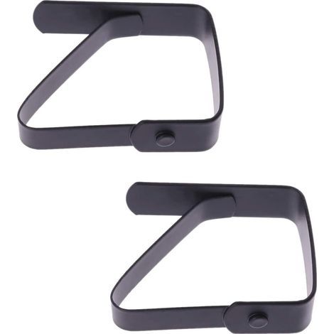 Clip regolabili in acciaio inox per tovaglie, set di clip in acciaio per tovaglie, clip in metallo per tovaglie, clip per tovaglie da esterno per picnic, matrimoni, tovaglie di spessore 3-5 cm, 6 pezz (1/5)