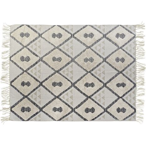 DKD Home Decor Tapis Beige Moderne 120x180 cm (1/4)