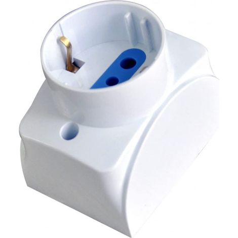 Techly Presa da muro Italiana/Schuko 16A (1/4)
