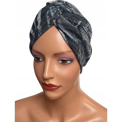 Turbante Flora wek-389, maglione semplice, sciarpa autunno-inverno (1/5)