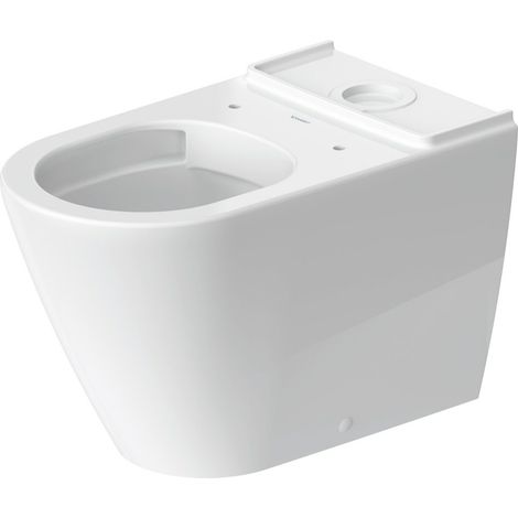 Duravit D-Neo Stand-WC, für Kombination, Tiefspüler, spülrandlos, (1/5)