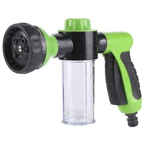 Voiture haute pression mousse lavage de voiture pistolet à eau ménage pompe de rinçage arrosage buse outil-Ensoleillé (1/3)