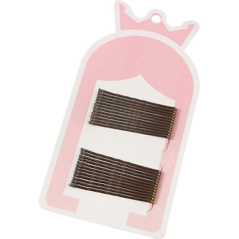 Lot de 24 pinces à cheveux en métal pour femmes, usage quotidien, finitions soignées, idéales pour les rendez-vous et les soirées.-Golden (1/5)