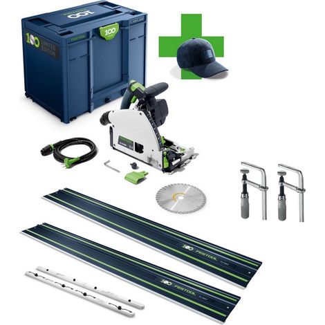 Festool Tauchsäge TS 60 KEBQ-Plus 100Y + 2x FS 1400/2 + FSV/2 + FSZ 120 2X (1/5)