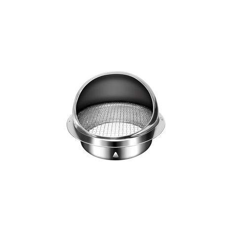 Sortie d'aération ronde en acier inoxydable pour des applications de ventilation efficaces (160 mm)