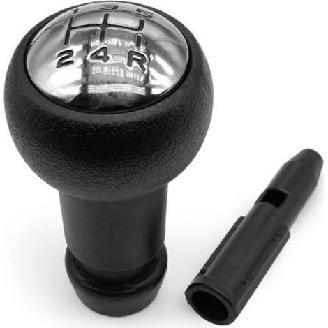 Pommeau de levier de vitesse de voiture 5ème PEUGEOT 106 107 207 301 307 308 407 408 508 3008 1007 / CITROEN C2 C3 C4 Picasso Logo (1/5)