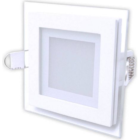 Trade Shop - SCHLANKES LED-PANEL MIT GLASRAND, 9 W CCT, DREI LICHTFARBEN, P-94E-Q3C - (1/5)