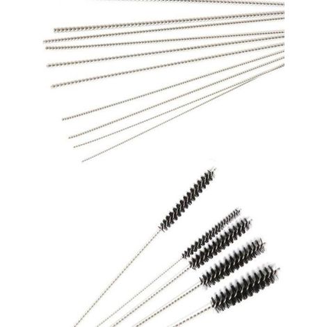 Kit Reglage Carburateur - 10 Outils Métal avec Kit Nettoyage - Pour Moteurs Tronconneuses et Equipements Outdoor - 1 Pièce (1/4)