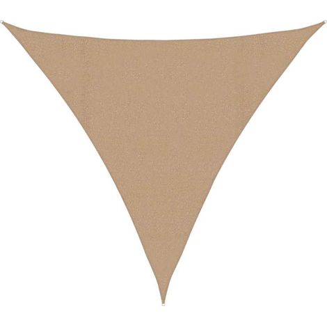 Maison Exclusive - Sonnensegel 160 g/m² Taupe 4x4x4 m HDPE