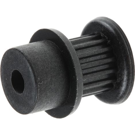 Poulie pour courroie crantée en PC renforcé de fibre de verre 16 dents , pas de 2mm, alésage 4mm ( Prix pour 1 )
