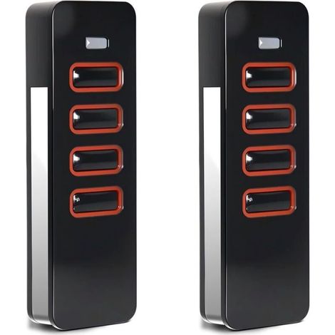 Télécommande Portail - 868 Mhz - Pour Motorisation Sommer 4018V000 Et 4015862001900 - 4 Canaux - Lot De 2 (1/5)