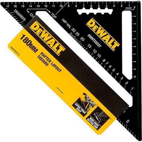 DEWALT DWHT25227-0 18cm Metric Speed Square