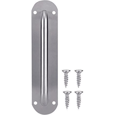 Poignee Porte Coulissante Acier Inoxydable 280x65x55mm Ensemble Durable (1/4)