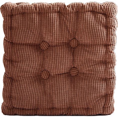 Coussin Assise - Mousse Memoire de Forme - Antiderapant Dos - Pour Chaise Bureau Cuisine Salon - 1 Piece (1/5)