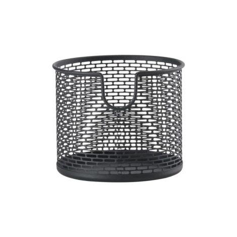 Panier Métal Rond ZONE DENMARK Ø12x10cm Noir - 10572 (1/2)