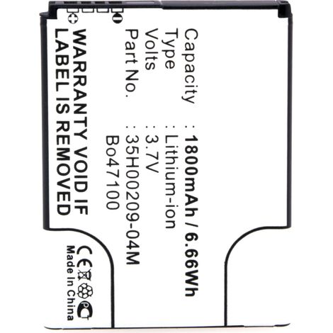 NX - Batterie téléphone, smartphone, GSM 3.8V 1800mAh - 35H00209-04MBO4710035H00209-25M