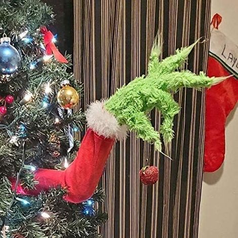 Décoration De Sapin De Noël En Lin - Poupée Elfique Articulée Avec Jambes Flexibles - Pour Arbre À Noël Intérieur - Lot De 1 (1/5)