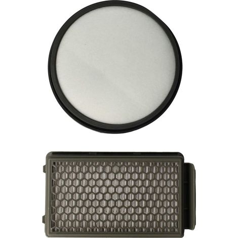Filtre HEPA et pré-moteur pour aspirateur Moulinex – Retient les particules fines – Dimensions 15.1 x 8.4 x 3.3 cm – Lavable (1/5)